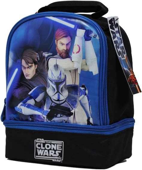 starwars clone.wars.lunch bag|star wars insulated lunch bag.